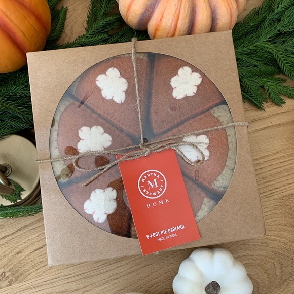 Martha Stewart Felt Pie Garland
